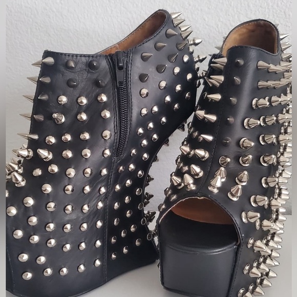 Jeffrey Campbell Shoes - Shadow Spike and Stud Wedges Jeffrey Campbell 6 1/2 Women’s